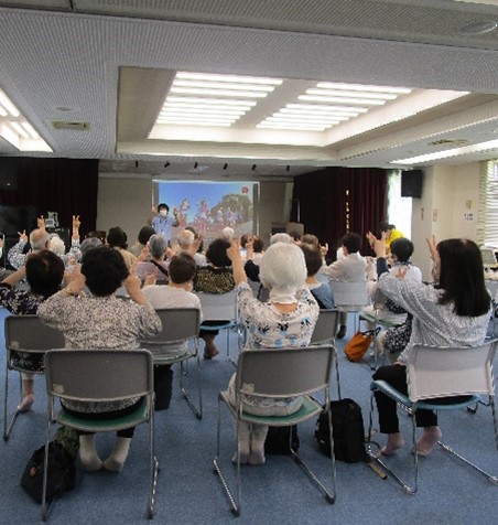 脳トレの様子