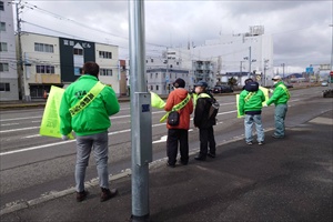 2025秋津道路街頭啓発1