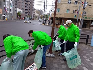 2025秋津道路清掃2