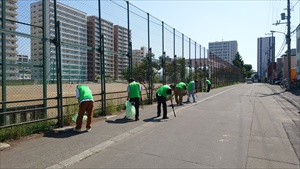 2025トラスト技研ゴミ拾い1