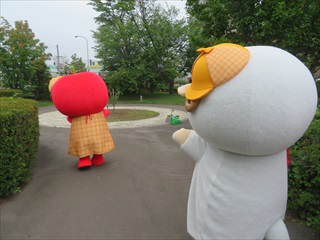 こりめ植樹式移動
