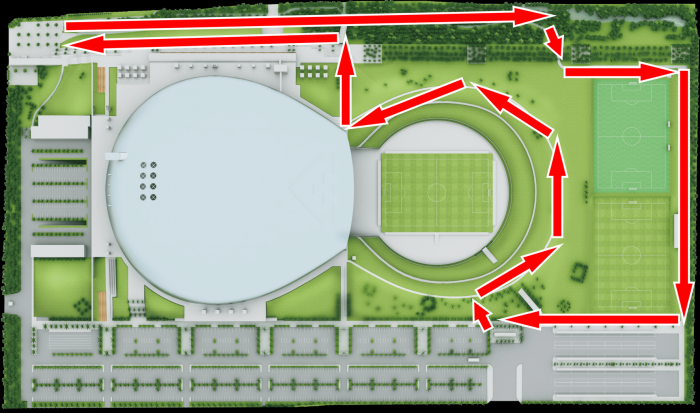 コース図（チャレンジコース）