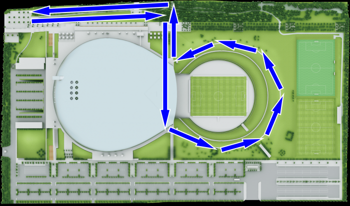 コース図（エンジョイコース）