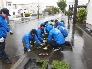 日信電子植花2