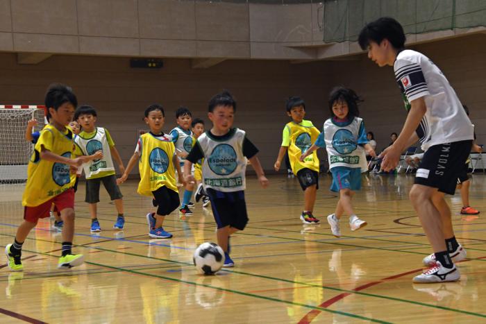 とよひらジュニアフットサル体験会の様子03