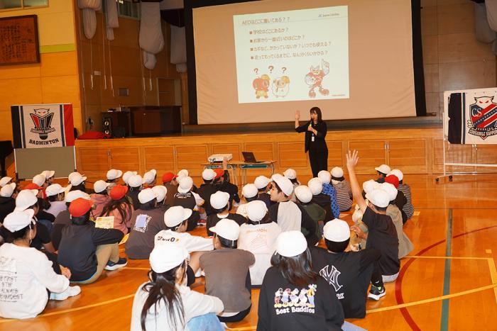日本ライフラインの講座の様子