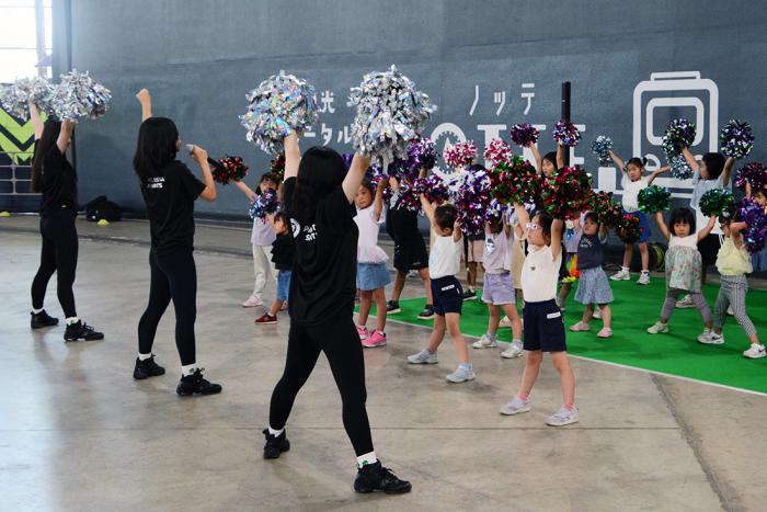 チアダンス教室の様子