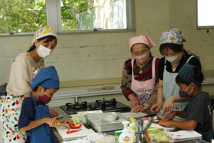 親子料理教室の様子2