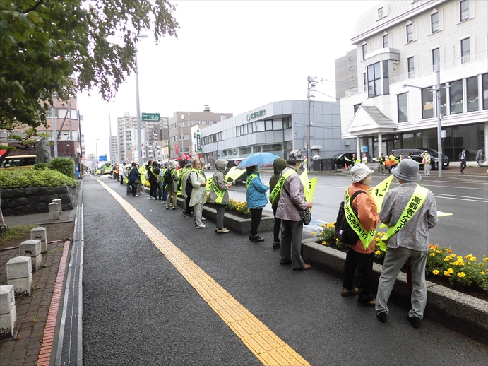 雨上がりの36号線