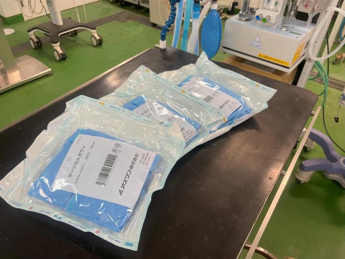 ご寄付いただいたサージカルダウン