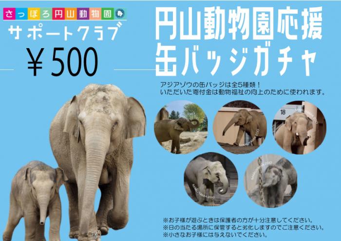 ゾウのガチャ