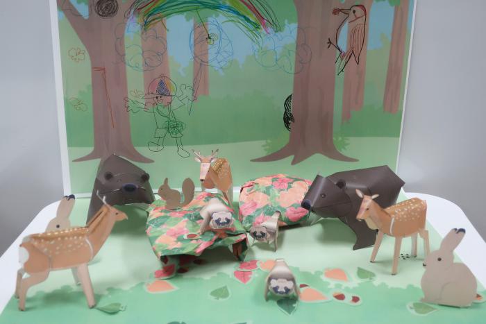 ジオラマ完成品